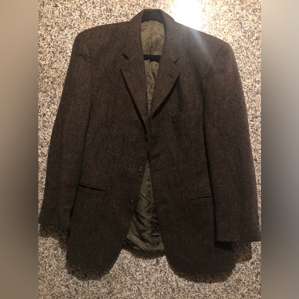 **100% Wool Canadian-Made Blazer - Club International by Tip Top Tailors**
